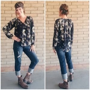 Boho Peasant Blouse